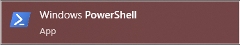 PowerShell Shortcut Icon